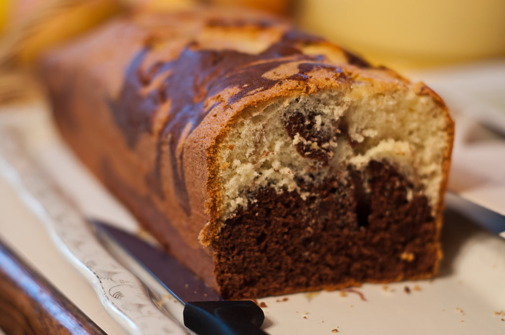 Gâteau quatre quarts au marc de saké (sakekasu)