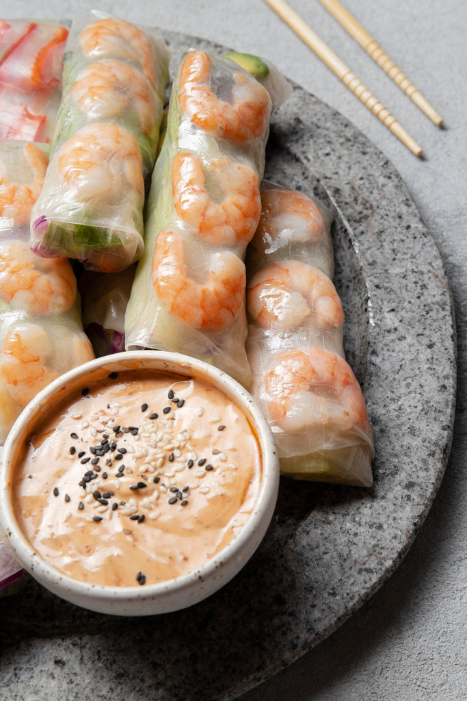 Sauce cacahuète pour rouleaux de printemps