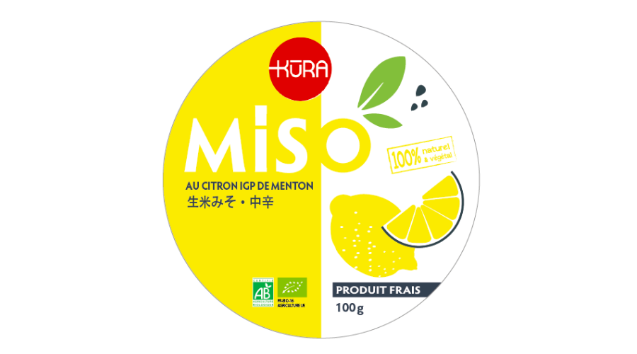 Miso Moyen de Riz & Soja au Citron de Menton IGP Bio