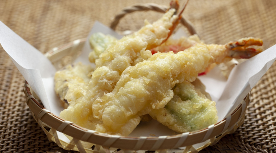 Le tempura : bel exemple de la cuisine fusion